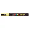Kép 2/2 - Dekormarker, 0,9-1,3 mm, UNI "Posca PC-3M", napsárga