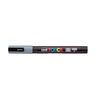Kép 2/2 - Dekormarker, 0,9-1,3 mm, UNI "Posca PC-3M", szürke