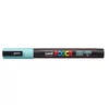 Kép 1/2 - Dekormarker, 0,9-1,3 mm, UNI "Posca PC-3M", tengerzöld