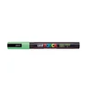 Kép 2/2 - Dekormarker, 0,9-1,3 mm, UNI "Posca PC-3M", világoszöld