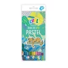 Kép 1/5 - Színes ceruza készlet, kerek, COOL BY VICTORIA "Pastel", 12 pasztell szín