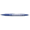 Kép 1/2 - Alkoholos marker, 0,5 / 1,0 mm, kétvégű, ZEBRA "Mckie Extra Fine", kék