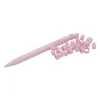 Kép 3/3 - Zseléstoll, nyomógombos, kirakós, 2 db, WEDO "Letter Pen Puzzle", rózsaszín