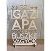 Kép 1/2 - Dekor tábla - Egy igazi Apa