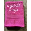 Kép 1/2 - Törölköző - Legjobb Anya pink színű