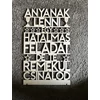 Kép 2/2 - Dekor tábla - Anyának lenni.... Ajándék Anyának
