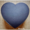 Kép 1/2 - Díszdoboz szív 25cm Fekete  - szerelmes ajándék