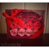 Kép 1/2 - Dobozos Szappan Rózsa - Színes  12 darabos dobozban - Szerelmes Ajándék - Ajándék ötlet Nőknek