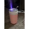 Kép 1/5 - Akkumulátoros aroma diffúzor rózsaszín - Dekoráció