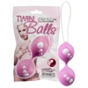 Kép 1/3 - You2Toys - Twin Balls - gésagolyó duó (pink) - Erotikus ajándék - Ajándék nőknek