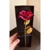Kép 4/4 - Fém Rózsa dobozban - Pink - Szerelmes ajándék - Ajándék nőknek
