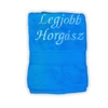 Kép 1/2 - Törölköző - Legjobb horgász türkiz