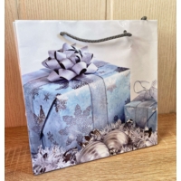 Ajándéktasak - Kék ajándék - Ajándék ötlet karácsonyra