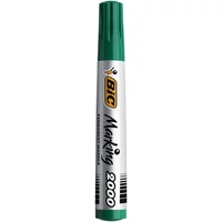 Alkoholos marker, 4,95 mm, kúpos, BIC "ECO 2000" zöld