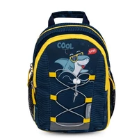 Hátizsák, cipzáras, BELMIL "Mini Kiddy Cool Dude", cápa