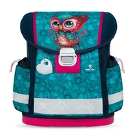Iskolatáska, fémcsat, BELMIL "Classy Cute Owl", bagoly