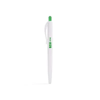 Golyóstoll, 0,25 mm, nyomógombos, FLEXOFFICE "FO-029 Eco Style", kék