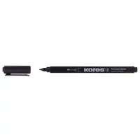 Alkoholos marker, CD / DVD, 1 mm, KORES, fekete