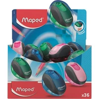 Hegyező display, egylyukú, tartályos, MAPED "Clean", vegyes színek