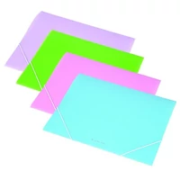 Gumis mappa, 15 mm, PP, A4, PANTA PLAST, pasztellkék