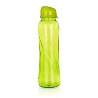 Kulacs, 610 ml, műanyag, világos zöld, "Slim"