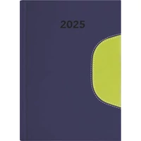 Tárgyalási napló, B5, DAYLINER, "Memphis", kék-zöld