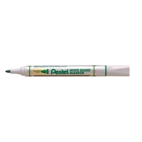 Táblamarker, 2 mm, kúpos hegy, PENTEL, zöld