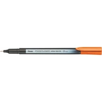Tűfilc, 0,4 mm, PENTEL "Pointliner", narancssárga