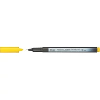 Tűfilc, 0,4 mm, PENTEL "Pointliner", citromsárga