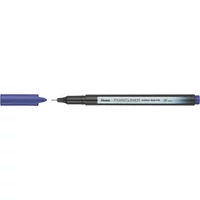 Tűfilc, 0,4 mm, PENTEL "Pointliner", sötétlila