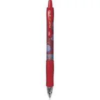 Zseléstoll, 0,32 mm, nyomógombos, PILOT "G-2 One Piece", piros