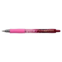 Zseléstoll, 0,32 mm, nyomógombos, PILOT "G-2 Pink Bubble", kék