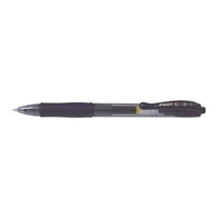 Zseléstoll, 0,32 mm, nyomógombos, PILOT "G-2", tintakék