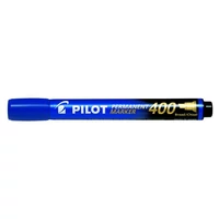 Alkoholos marker, 1,5-4 mm, vágott, PILOT "Permanent Marker 400", kék