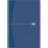 Spirálfüzet, A5, kockás, 80 lap, SHKOLYARYK "Notebook", vegyes