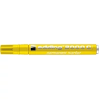 Alkoholos marker, 1,5-3 mm, kúpos, EDDING "2000", sárga