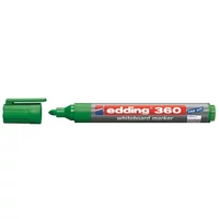 Tábla- és flipchart marker, 1,5-3 mm, kúpos, EDDING "360", zöld
