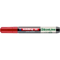 Lakkmarker, 2-3 mm, EDDING "50", piros