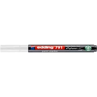Lakkmarker, 1-2 mm, PCR, EDDING "791", fehér