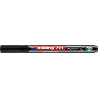 Lakkmarker, 1-2 mm, PCR, EDDING "791", fekete