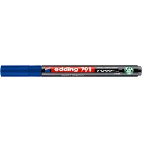 Lakkmarker, 1-2 mm, PCR, EDDING "791", kék