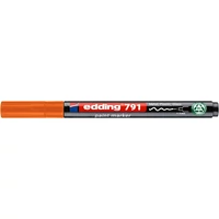Lakkmarker, 1-2 mm, PCR, EDDING "791", narancs
