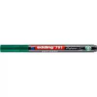 Lakkmarker, 1-2 mm, PCR, EDDING "791", zöld