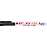 Alkoholos marker, CD / DVD, 0,5-1 mm, EDDING "8400", fekete