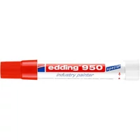 Jelölő marker, 10 mm, kúpos, EDDING "950", piros