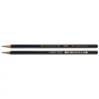 Grafitceruza, 2H, hatszögletű, FABER-CASTELL "Goldfaber"