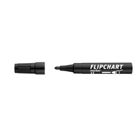 Flipchart marker, 1-3 mm, kúpos, ICO "Artip 11", fekete