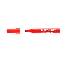 Flipchart marker, 1-4 mm, vágott, ICO "Artip 12", piros