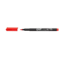 Alkoholos marker, OHP, 1-1,5 mm, M, ICO, piros