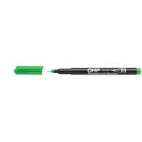 Alkoholos marker, OHP, 0,3 mm, S, ICO, zöld